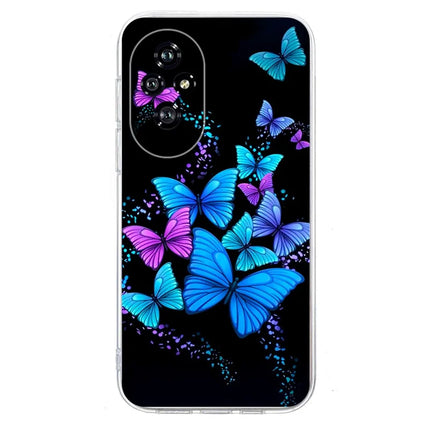 For Honor 200 5G Case Pattern Printing Shockproof Soft TPU Phone Cover