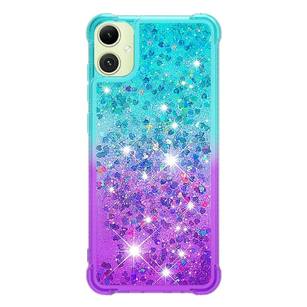 For Samsung Galaxy A06 TPU Case Gradient Quicksand Phone Back Cover