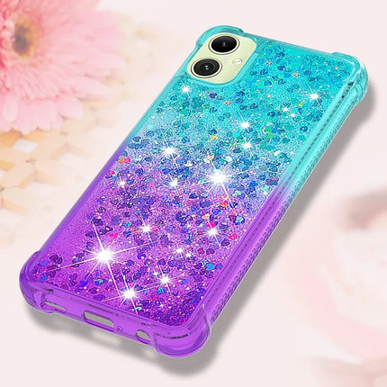 For Samsung Galaxy A06 TPU Case Gradient Quicksand Phone Back Cover