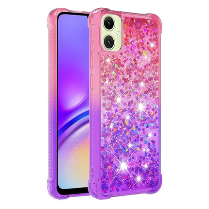 For Samsung Galaxy A06 TPU Case Gradient Quicksand Phone Back Cover