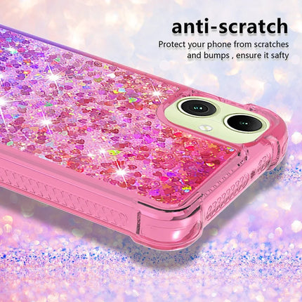 For Samsung Galaxy A06 TPU Case Gradient Quicksand Phone Back Cover