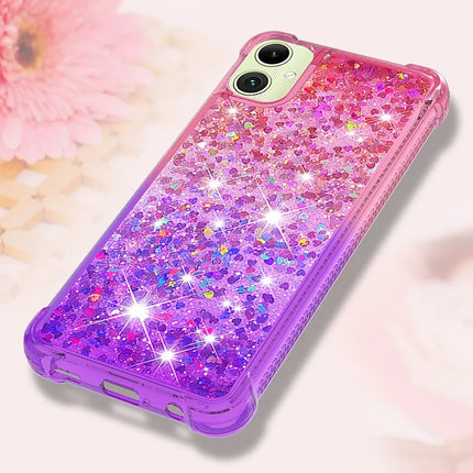 For Samsung Galaxy A06 TPU Case Gradient Quicksand Phone Back Cover