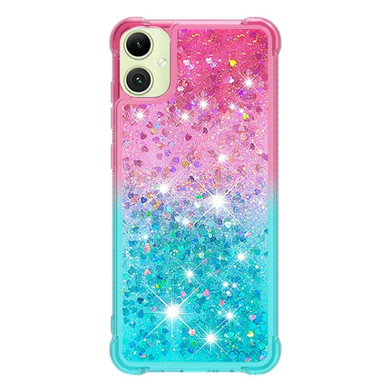 For Samsung Galaxy A06 TPU Case Gradient Quicksand Phone Back Cover