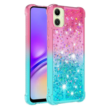 For Samsung Galaxy A06 TPU Case Gradient Quicksand Phone Back Cover