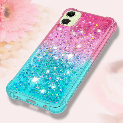 For Samsung Galaxy A06 TPU Case Gradient Quicksand Phone Back Cover