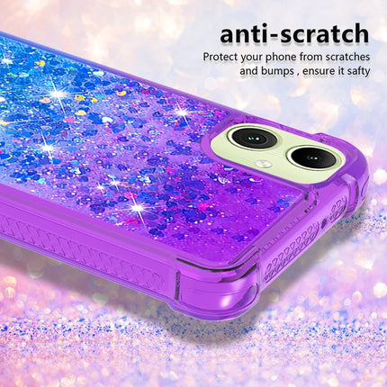 For Samsung Galaxy A06 TPU Case Gradient Quicksand Phone Back Cover