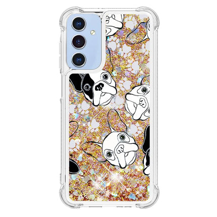 For Samsung Galaxy A16 5G / Galaxy A16 4G TPU Case with Quicksand and Pattern Printed