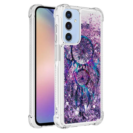 For Samsung Galaxy A16 5G / Galaxy A16 4G TPU Case with Quicksand and Pattern Printed