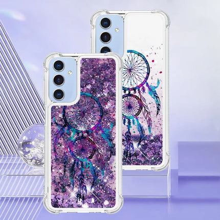 For Samsung Galaxy A16 5G / Galaxy A16 4G TPU Case with Quicksand and Pattern Printed
