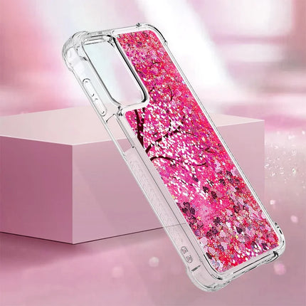 For Samsung Galaxy A16 5G / Galaxy A16 4G TPU Case with Quicksand and Pattern Printed
