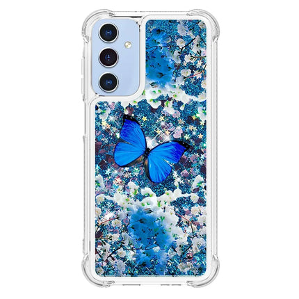For Samsung Galaxy A16 5G / Galaxy A16 4G TPU Case with Quicksand and Pattern Printed