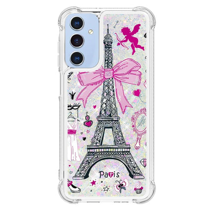 For Samsung Galaxy A16 5G / Galaxy A16 4G TPU Case with Quicksand and Pattern Printed