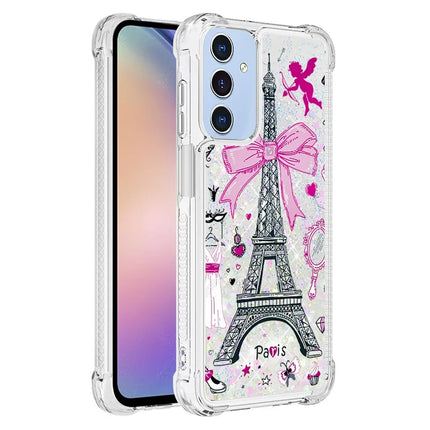 For Samsung Galaxy A16 5G / Galaxy A16 4G TPU Case with Quicksand and Pattern Printed