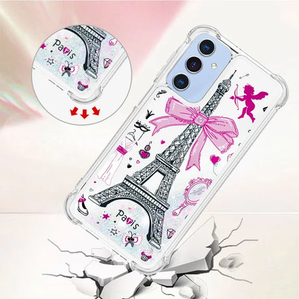 For Samsung Galaxy A16 5G / Galaxy A16 4G TPU Case with Quicksand and Pattern Printed