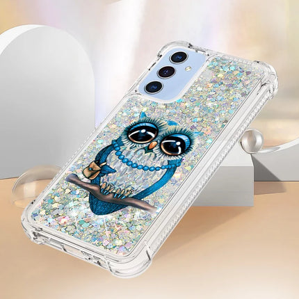 For Samsung Galaxy A16 5G / Galaxy A16 4G TPU Case with Quicksand and Pattern Printed