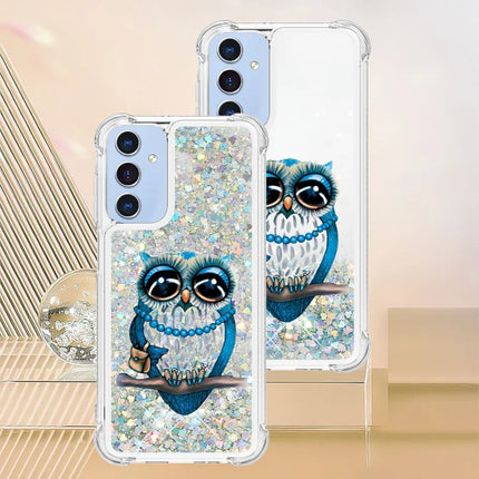 For Samsung Galaxy A16 5G / Galaxy A16 4G TPU Case with Quicksand and Pattern Printed