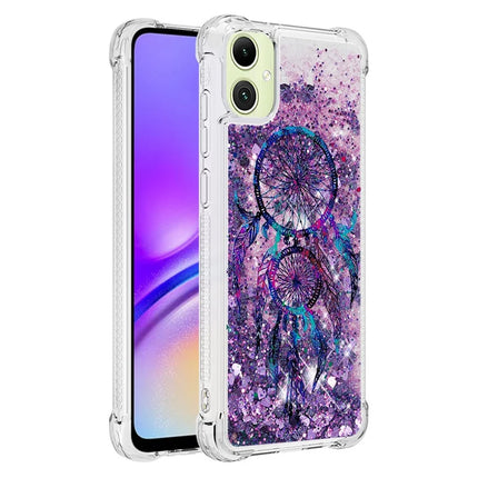 For Samsung Galaxy A06 TPU Case with Quicksand and Pattern Printed