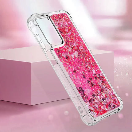 For Samsung Galaxy A16 5G / Galaxy A16 4G TPU Case Glitter Quicksand Shockproof Phone Back Cover