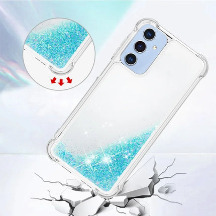 For Samsung Galaxy A16 5G / Galaxy A16 4G TPU Case Glitter Quicksand Shockproof Phone Back Cover