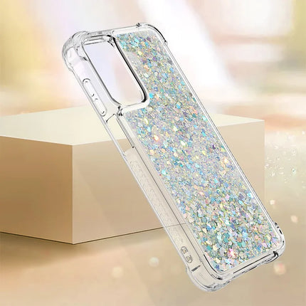 For Samsung Galaxy A16 5G / Galaxy A16 4G TPU Case Glitter Quicksand Shockproof Phone Back Cover