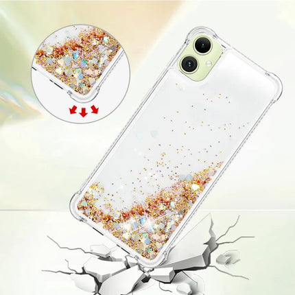 For Samsung Galaxy A06 TPU Case Glitter Quicksand Shockproof Phone Back Cover