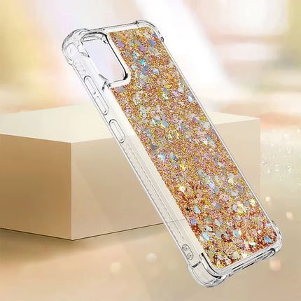 For Samsung Galaxy A06 TPU Case Glitter Quicksand Shockproof Phone Back Cover