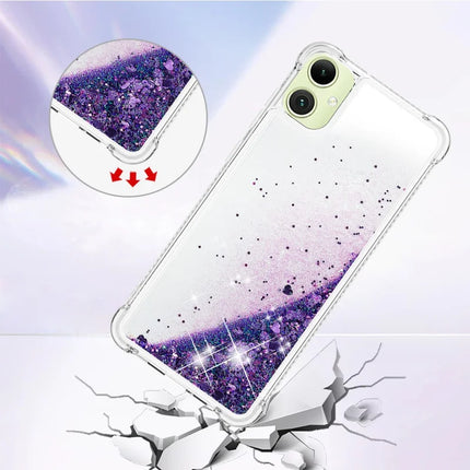 For Samsung Galaxy A06 TPU Case Glitter Quicksand Shockproof Phone Back Cover
