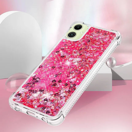 For Samsung Galaxy A06 TPU Case Glitter Quicksand Shockproof Phone Back Cover