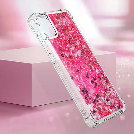 For Samsung Galaxy A06 TPU Case Glitter Quicksand Shockproof Phone Back Cover