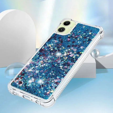 For Samsung Galaxy A06 TPU Case Glitter Quicksand Shockproof Phone Back Cover