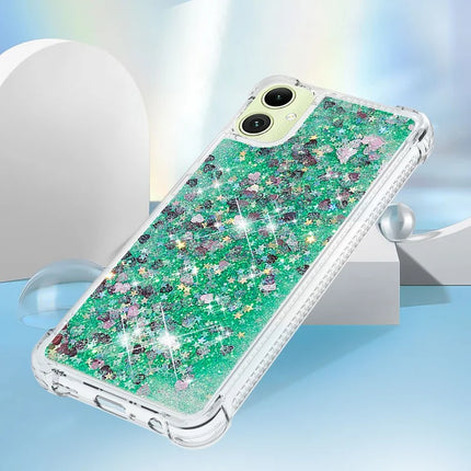 For Samsung Galaxy A06 TPU Case Glitter Quicksand Shockproof Phone Back Cover