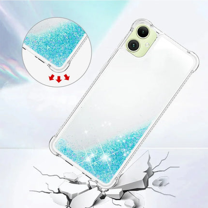 For Samsung Galaxy A06 TPU Case Glitter Quicksand Shockproof Phone Back Cover
