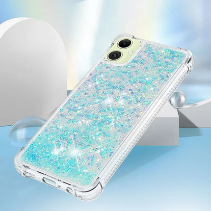 For Samsung Galaxy A06 TPU Case Glitter Quicksand Shockproof Phone Back Cover