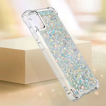 For Samsung Galaxy A06 TPU Case Glitter Quicksand Shockproof Phone Back Cover