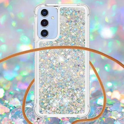 For Samsung Galaxy A16 5G / Galaxy A16 4G TPU Case Quicksand Design Phone Cover with Lanyard