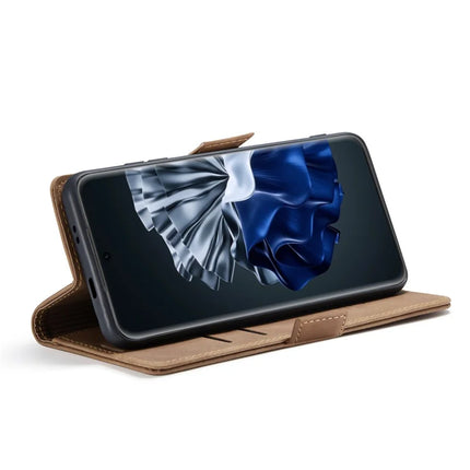 For Huawei P60 Pro Case CASEME 013 Series Card Holder Stand Leather Phone Cover