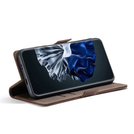 For Huawei P60 Pro Case CASEME 013 Series Card Holder Stand Leather Phone Cover