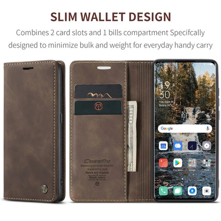 For Oppo A1 Pro 5G / Oppo Reno8 T 5G Case CASEME 013 Series Card Holder Stand Leather Phone Cover