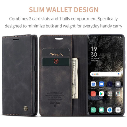 For Oppo A1 Pro 5G / Oppo Reno8 T 5G Case CASEME 013 Series Card Holder Stand Leather Phone Cover