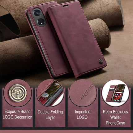 For Oppo A1 Pro 5G / Oppo Reno8 T 5G Case CASEME 013 Series Card Holder Stand Leather Phone Cover