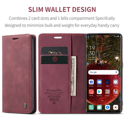For Oppo A1 Pro 5G / Oppo Reno8 T 5G Case CASEME 013 Series Card Holder Stand Leather Phone Cover