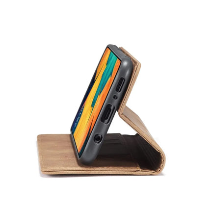 For Samsung Galaxy M30 / Galaxy A40s Case CASEME 013 Series Card Holder Stand Leather Phone Cover