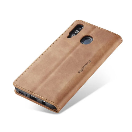 For Samsung Galaxy M30 / Galaxy A40s Case CASEME 013 Series Card Holder Stand Leather Phone Cover
