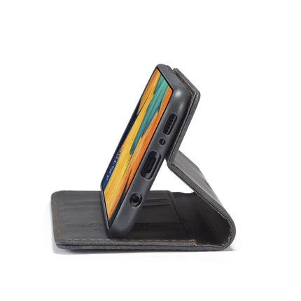 For Samsung Galaxy M30 / Galaxy A40s Case CASEME 013 Series Card Holder Stand Leather Phone Cover