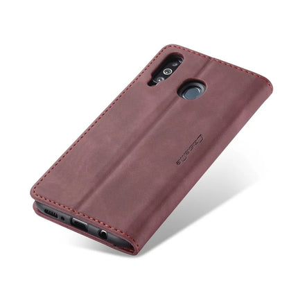 For Samsung Galaxy M30 / Galaxy A40s Case CASEME 013 Series Card Holder Stand Leather Phone Cover