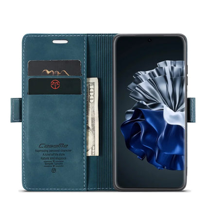For Huawei P60 Case CASEME 013 Series Card Holder Stand Leather Phone Cover