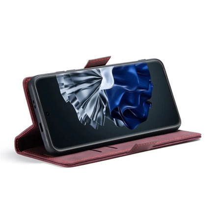 For Huawei P60 Case CASEME 013 Series Card Holder Stand Leather Phone Cover