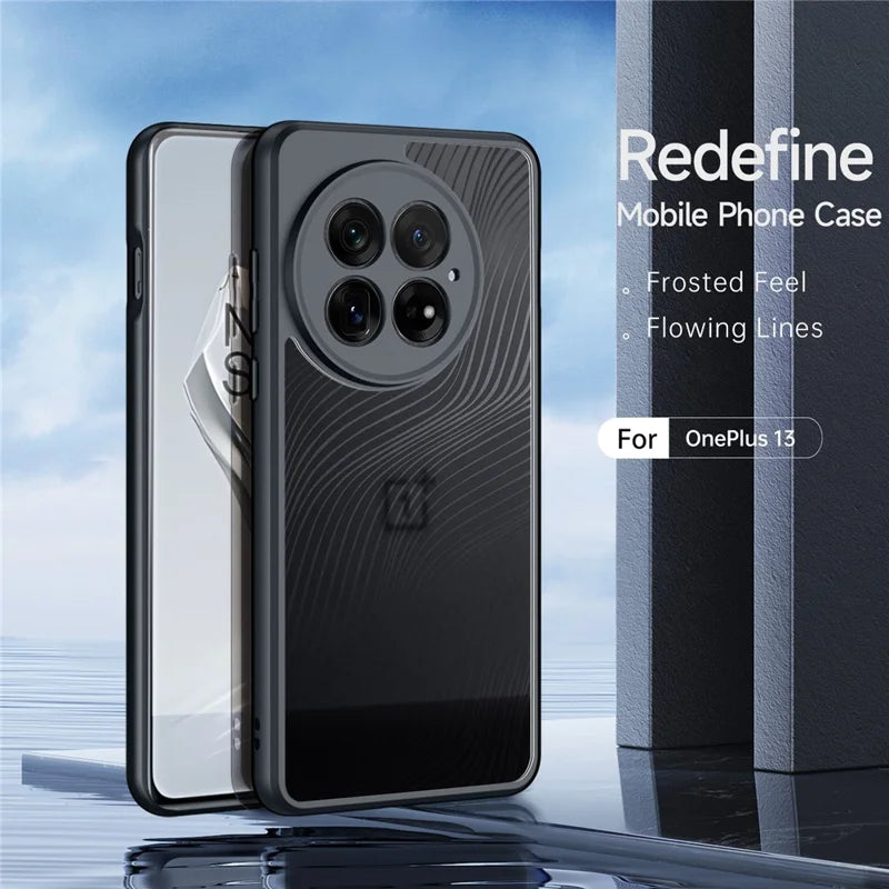 ShopCaseCart Slim Lightweight OnePlus 13 Protective cover DUX DUCIS Aimo Series TPU+PC Matte Drop-proof Phone Guard (REACH Certification)