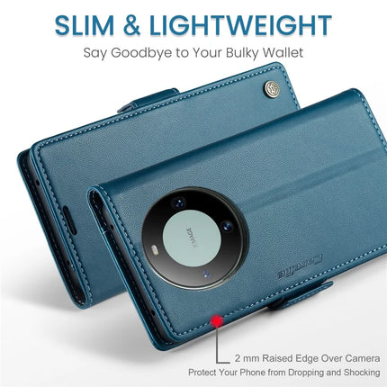 For Huawei Mate 60 Case CASEME 023 Series RFID Blocking Glossy Stand Phone Cover