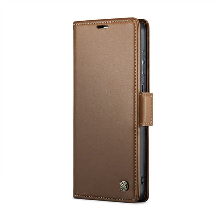 For Huawei Mate 60 Case CASEME 023 Series RFID Blocking Glossy Stand Phone Cover